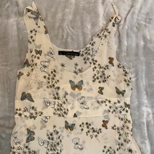 Patterson J. Kincaid butterfly blouse
